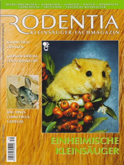 RODENTIA 39 Einheimische Kleinsäuger September/Oktober 2007